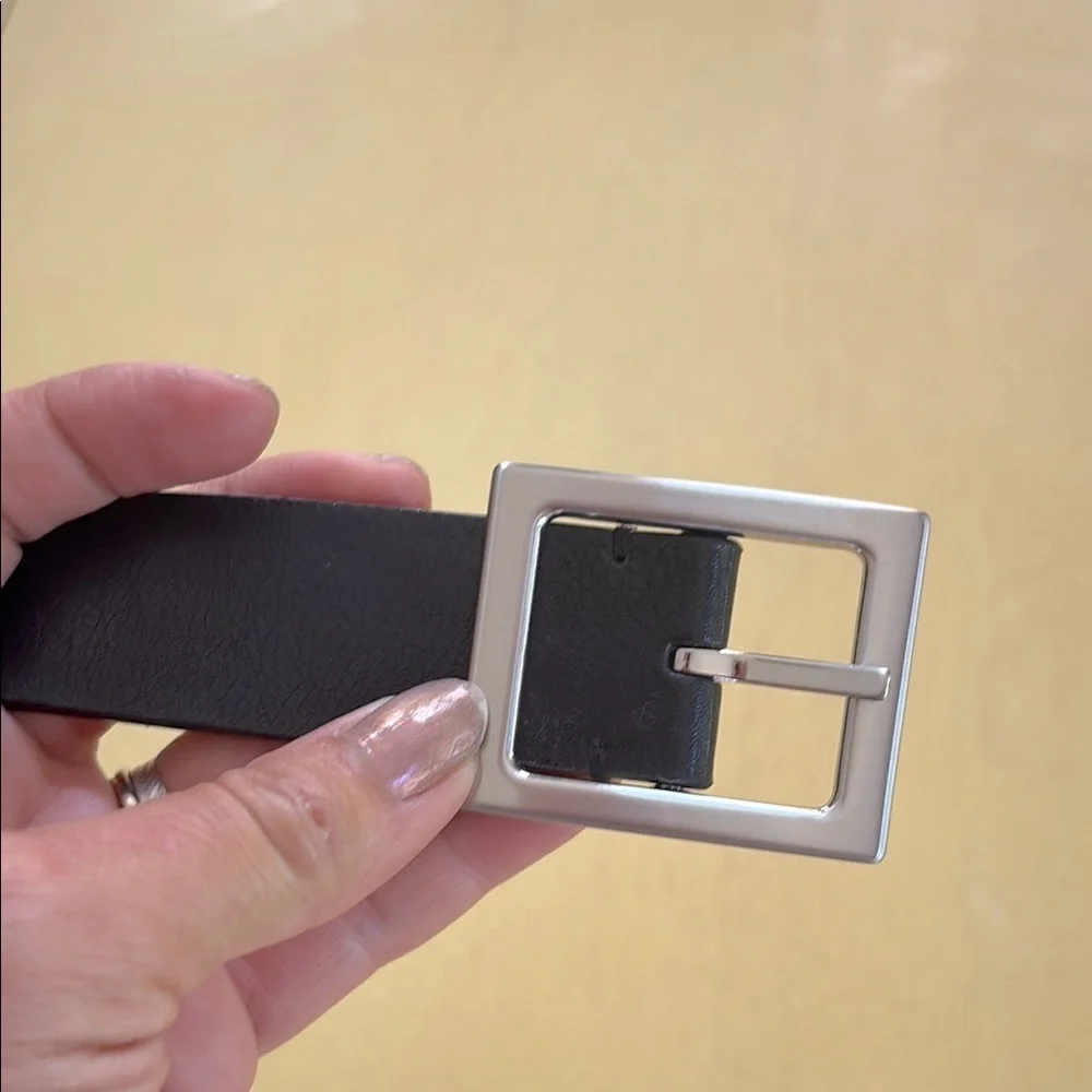 Calvin Klein Black leather belt